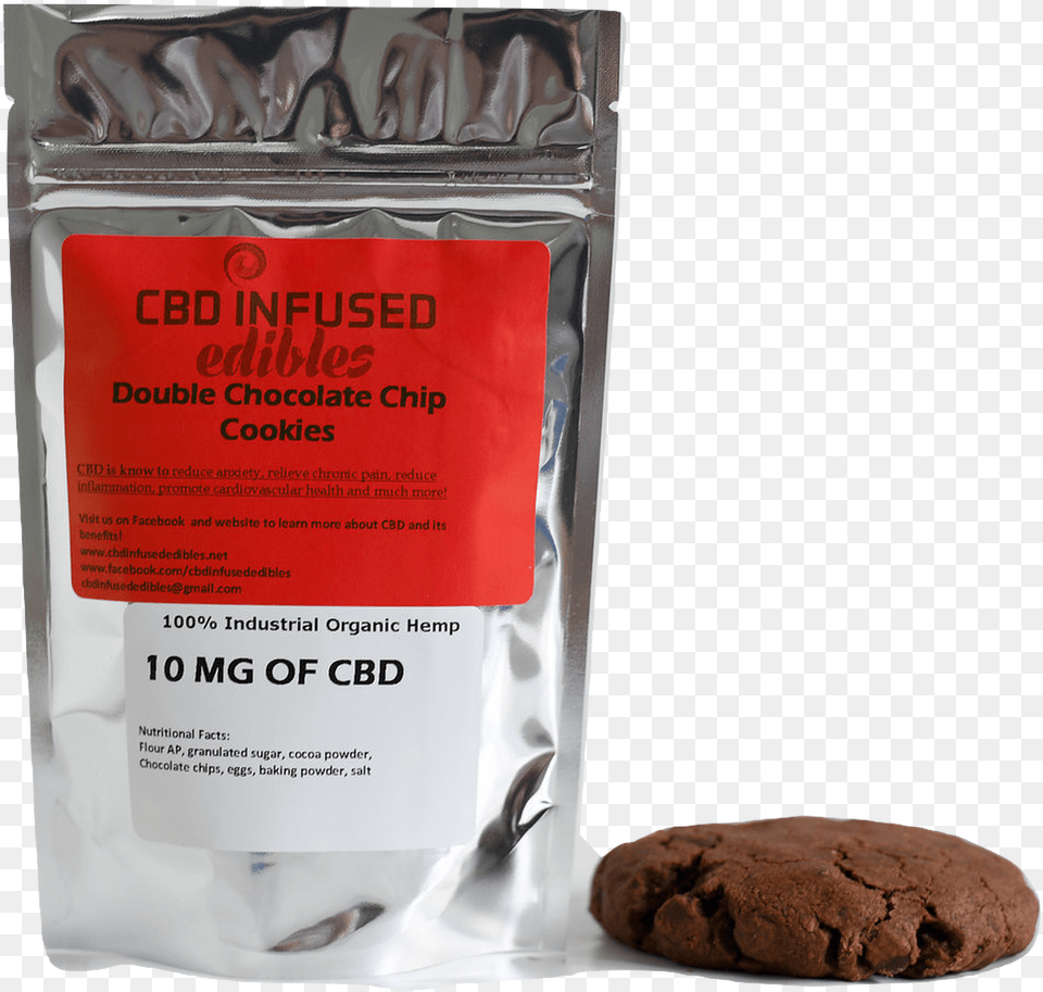 Cbd Infused Edibles Peanut Butter Cookie, Food, Sweets, Chocolate, Dessert Free Png