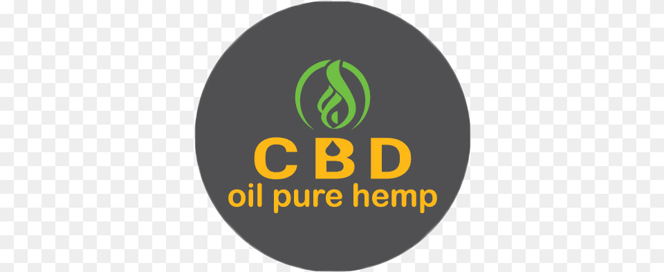 Cbd Logo Cbdoilpurehemp Circle, Disk Free Png Download