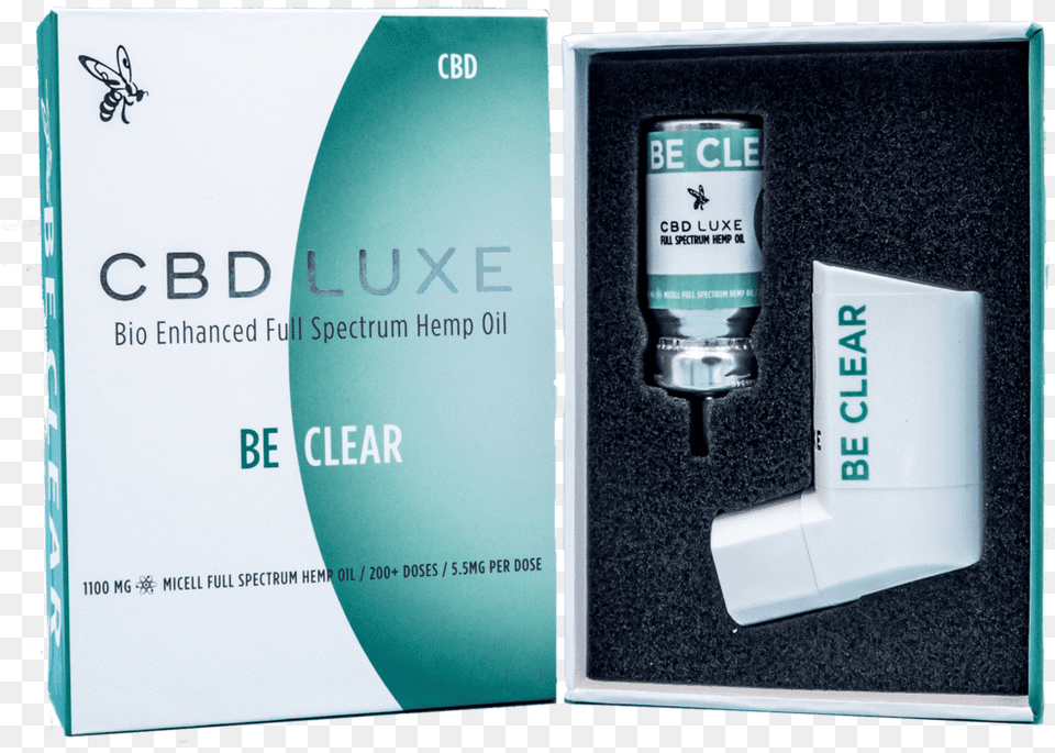 Cbd Luxe Be Clear Cbd Luxe Be Calm Inhaler, Bottle, Aftershave Free Png