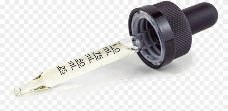 Cbd Oil Dropper Tape Measure, Chart, Plot, Smoke Pipe Png Image