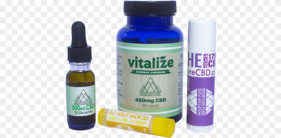 Cbd Starter Pack Now Available Vape Juice Add On Cannabidiol, Bottle, Herbal, Herbs, Plant Free Transparent Png