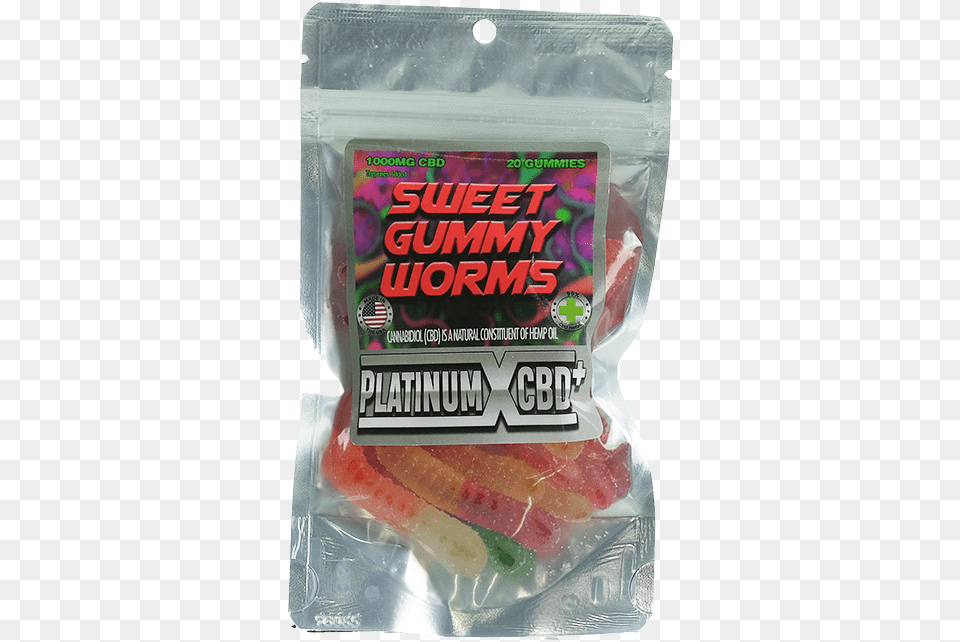 Cbd Sweet Gummy Worms, Food, Sweets, Candy Free Transparent Png