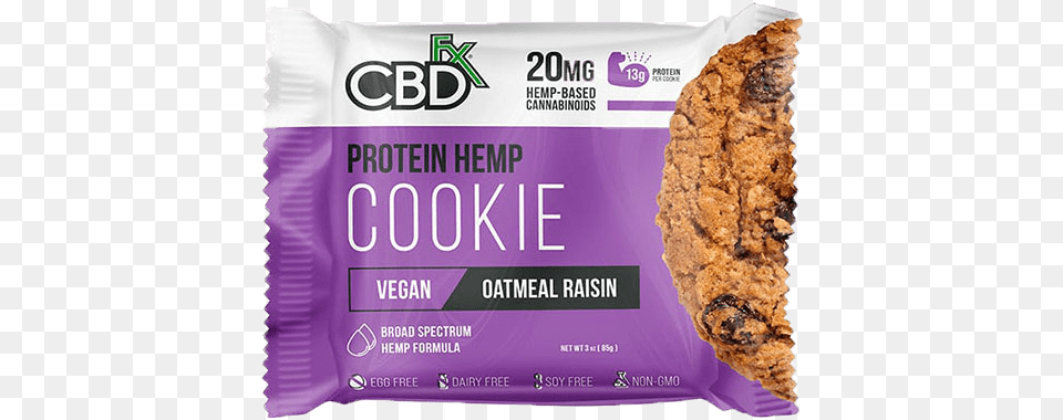 Cbdfx Cbd Protein Cookie Superfood, Food, Sweets Free Png