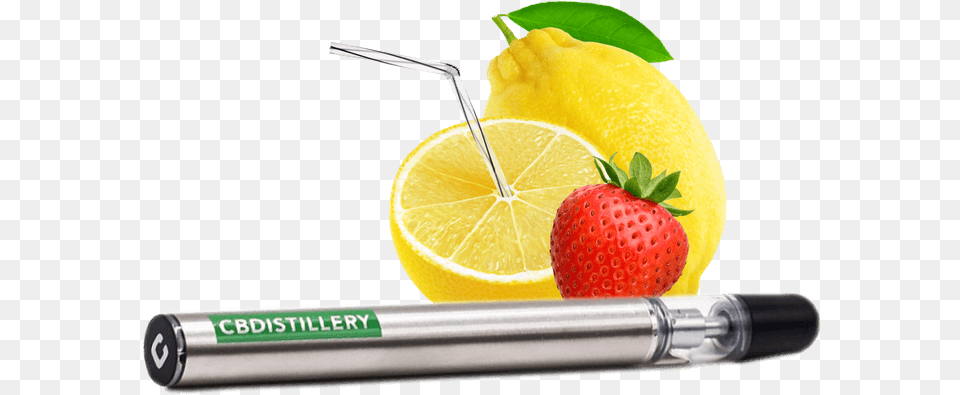 Cbdistillery Cbd Vape Pen Strawberry Lemonade 200 Mg Vaporizer, Citrus Fruit, Food, Fruit, Lemon Free Transparent Png
