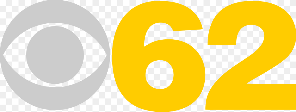 Cbs 62 Detroit Logo, Number, Symbol, Text Free Transparent Png