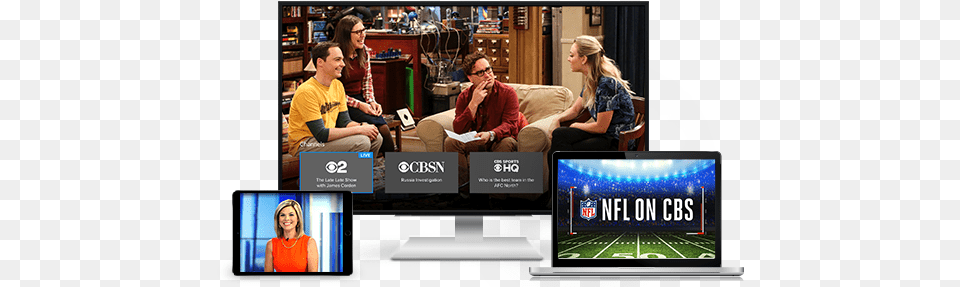 Cbs All Access The Big Bang Theory, Monitor, Hardware, Furniture, Screen Free Transparent Png