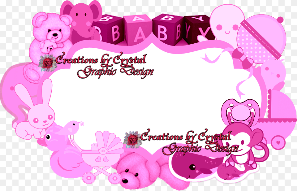 Cbycgraphicdesign Custom Borders Baby Birth Announcements Baby Boy Border Design, Mail, Greeting Card, Envelope, Toy Free Png