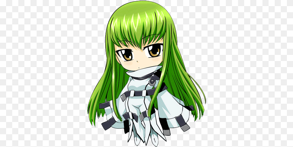 Cc Chibi By Necrovalmar C2 Code Geass Chibi, Book, Comics, Publication, Adult Free Png