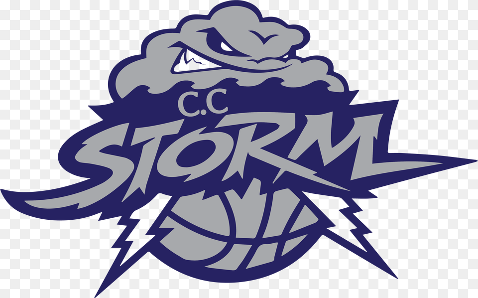 Cc Lightning Logo Logodix Cc Storm Aau Basketball, Text Free Transparent Png