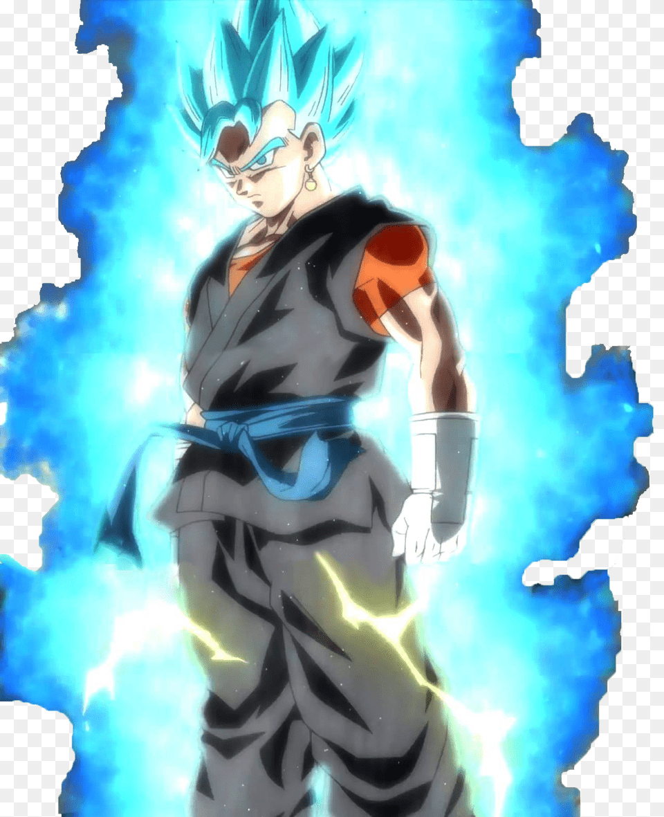 Cc Vegito Blue Vegetto Dragon Ball Heroes, Baby, Book, Comics, Person Png Image