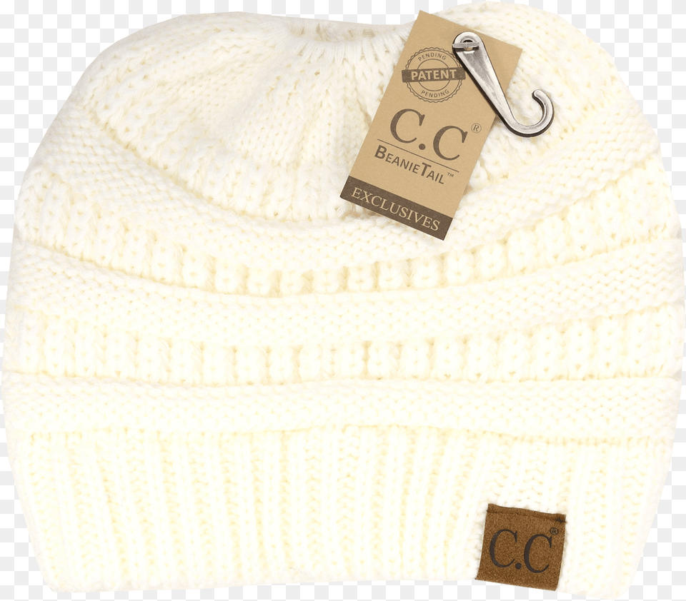 Cc Women S Messy Bun Beanie Beanie, Cap, Clothing, Hat Free Png