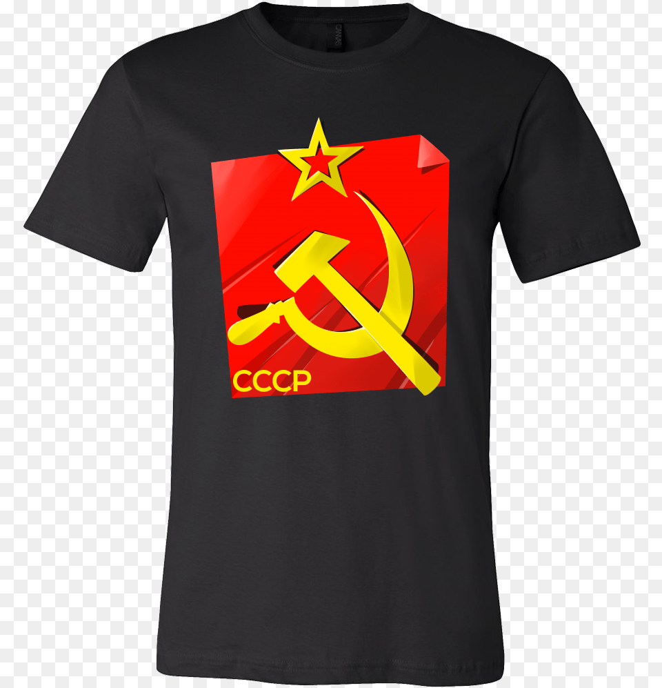Cccp Soviet Union Russia Russian Pride T Shirt Shirt, Clothing, T-shirt Free Png