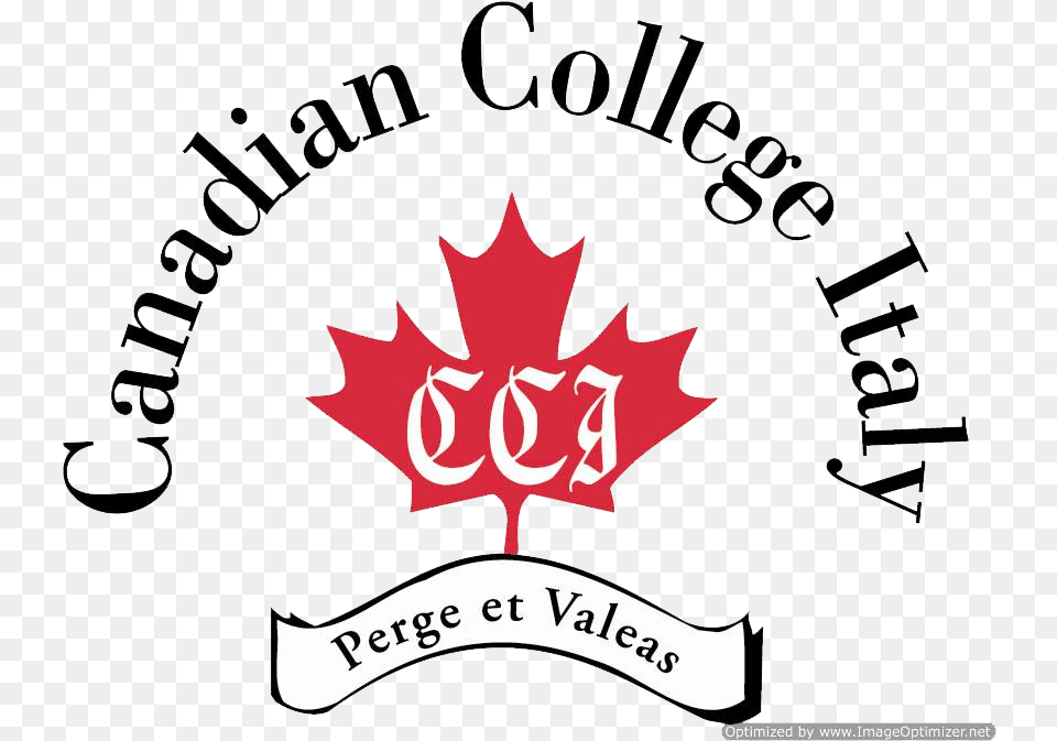 Cci Canadian College Italy Logo Emblem, Leaf, Plant, Blackboard Free Transparent Png