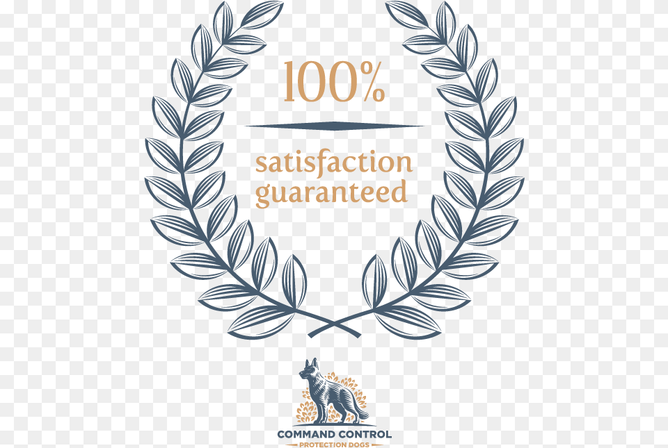 Ccpd Satisfaction Guaranteed Badge White, Advertisement, Leaf, Logo, Plant Png