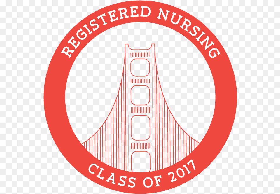 Ccsf Registered Nurse Graduating Class Logo Bridge Graphic Design Png