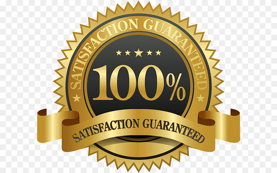 Cctv Services 100 Percent Satisfaction Guaranteed Label, Badge, Logo, Symbol, Emblem Free Png
