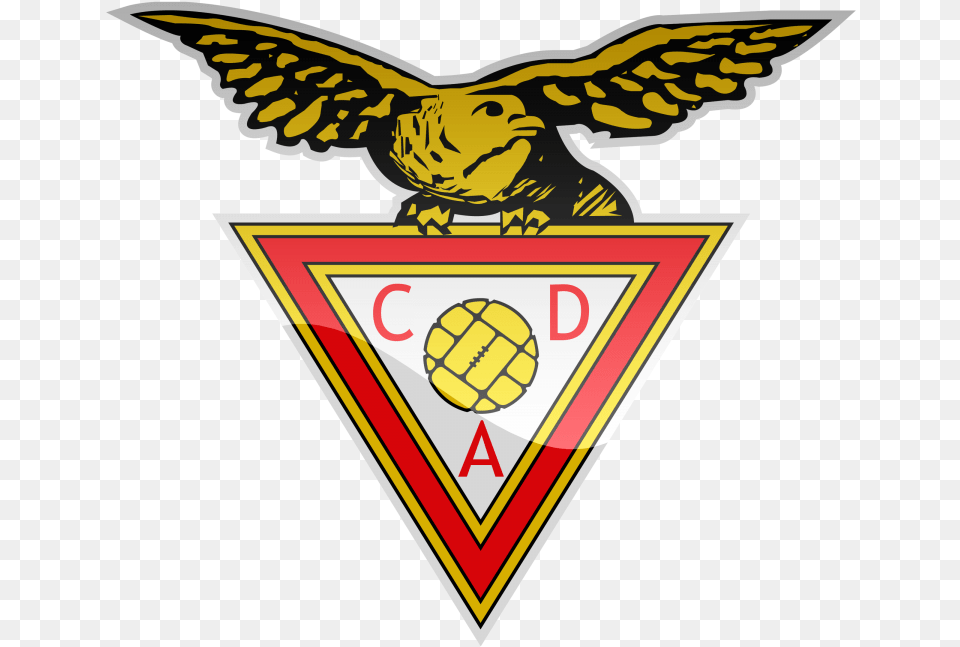 Cd Aves Hd Logo Desportivo Aves, Emblem, Symbol, Triangle, Animal Free Png Download