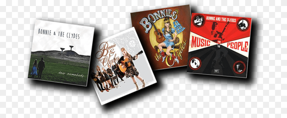 Cd Composite Bonnie And The Clydes Cd, Advertisement, Poster, Person, Guitar Free Png Download