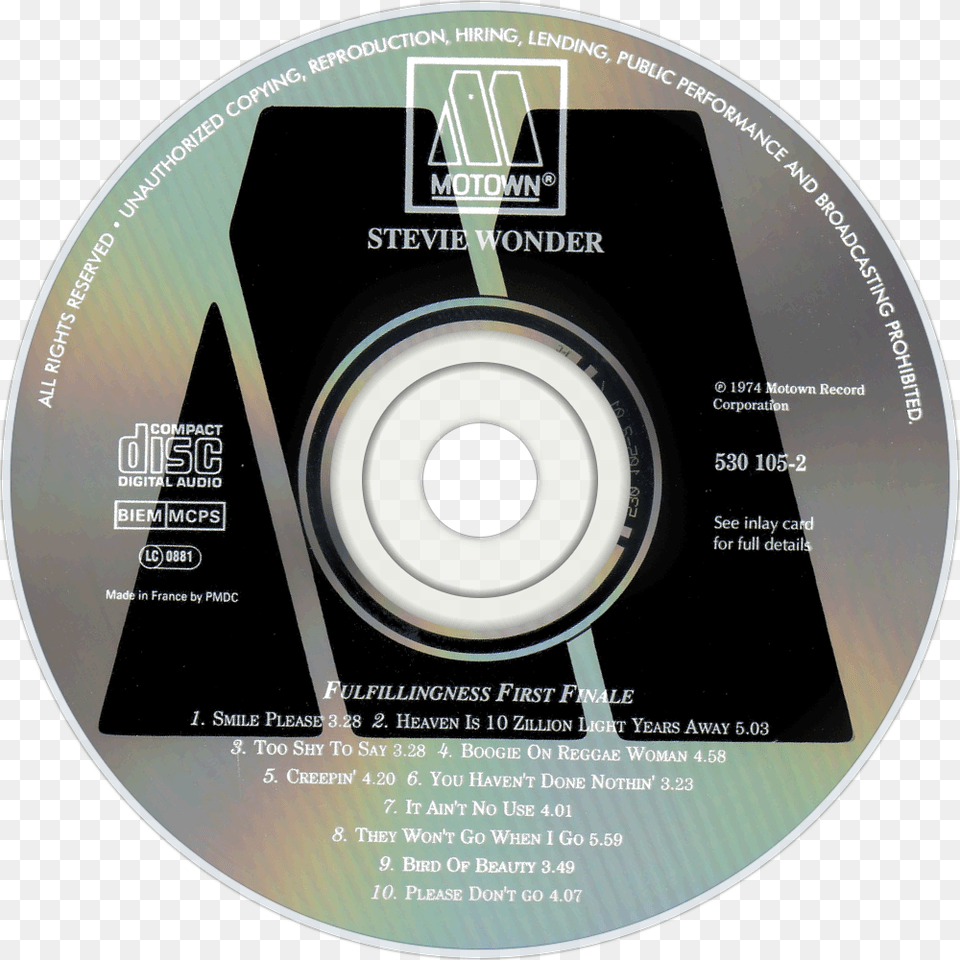 Cd Disc Stevie Wonder, Disk, Dvd Free Png Download