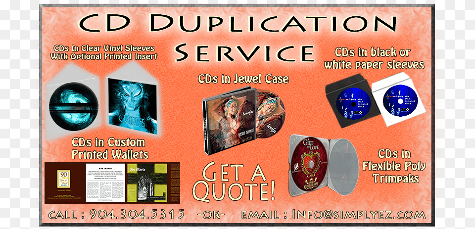 Cd Duplication Services Flyer, Advertisement, Poster, Musical Instrument, Guitar Free Png Download