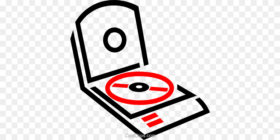 Cd Player Royalty Free Vector Clip Art Illustration, Device, Grass, Lawn, Lawn Mower Png