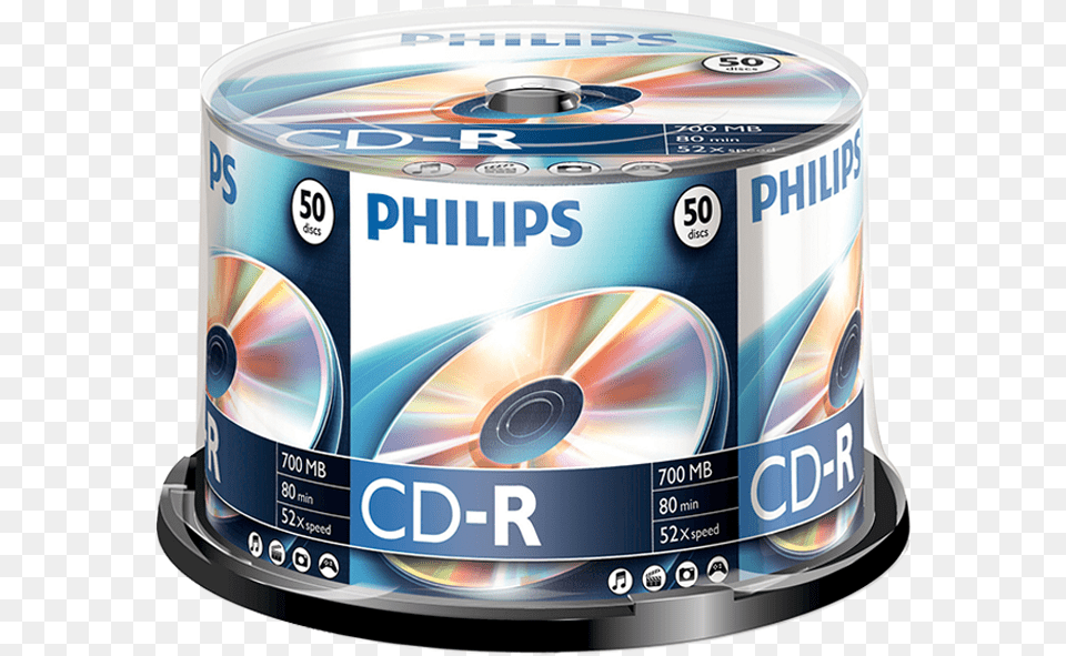 Cd R 80min 700mb 52x Sp Philips Cd R, Disk, Dvd Free Png Download