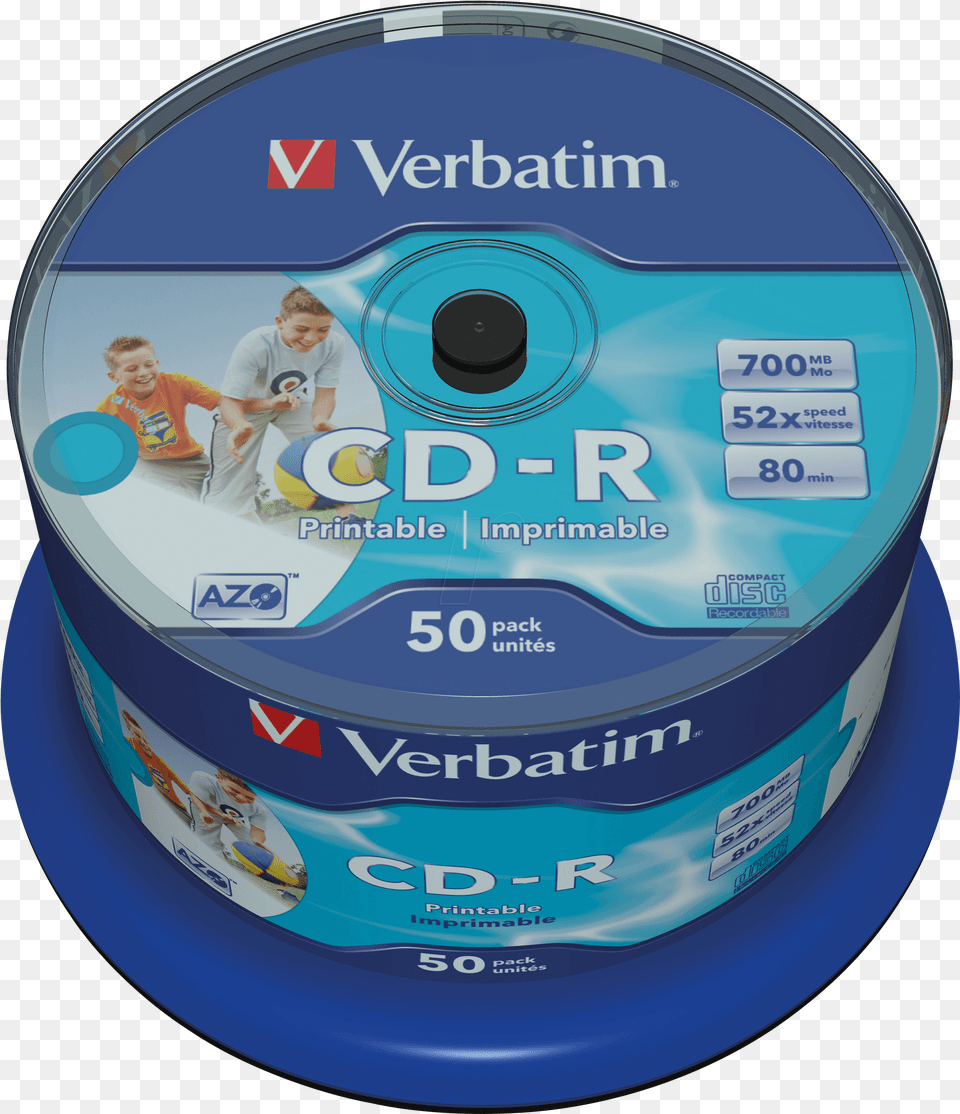 Cd R Azo Wide Inkjet Printable Verbatim, Disk, Dvd, Adult, Man Free Transparent Png