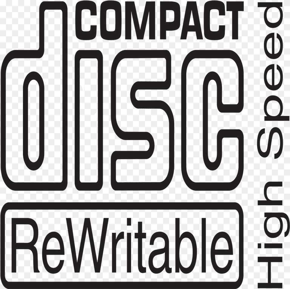 Cd Rw High Speed Logo Compact Disc Rewritable Logo, Scoreboard, Text Free Transparent Png