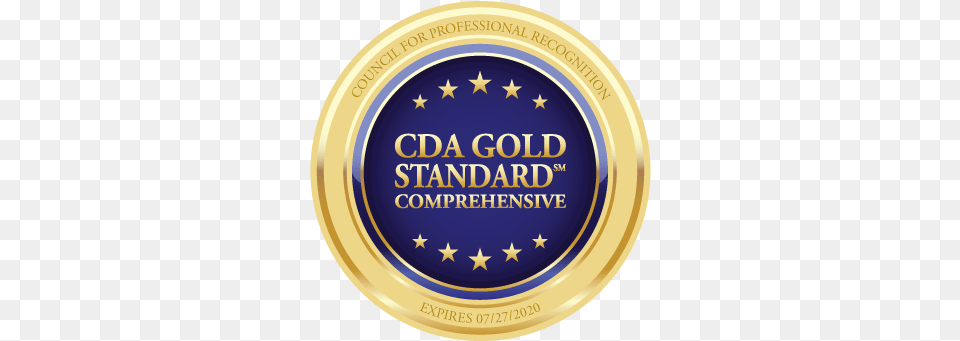 Cda Gold Standard Seal Logo Cda Gold Standard, Badge, Symbol, Disk Png Image