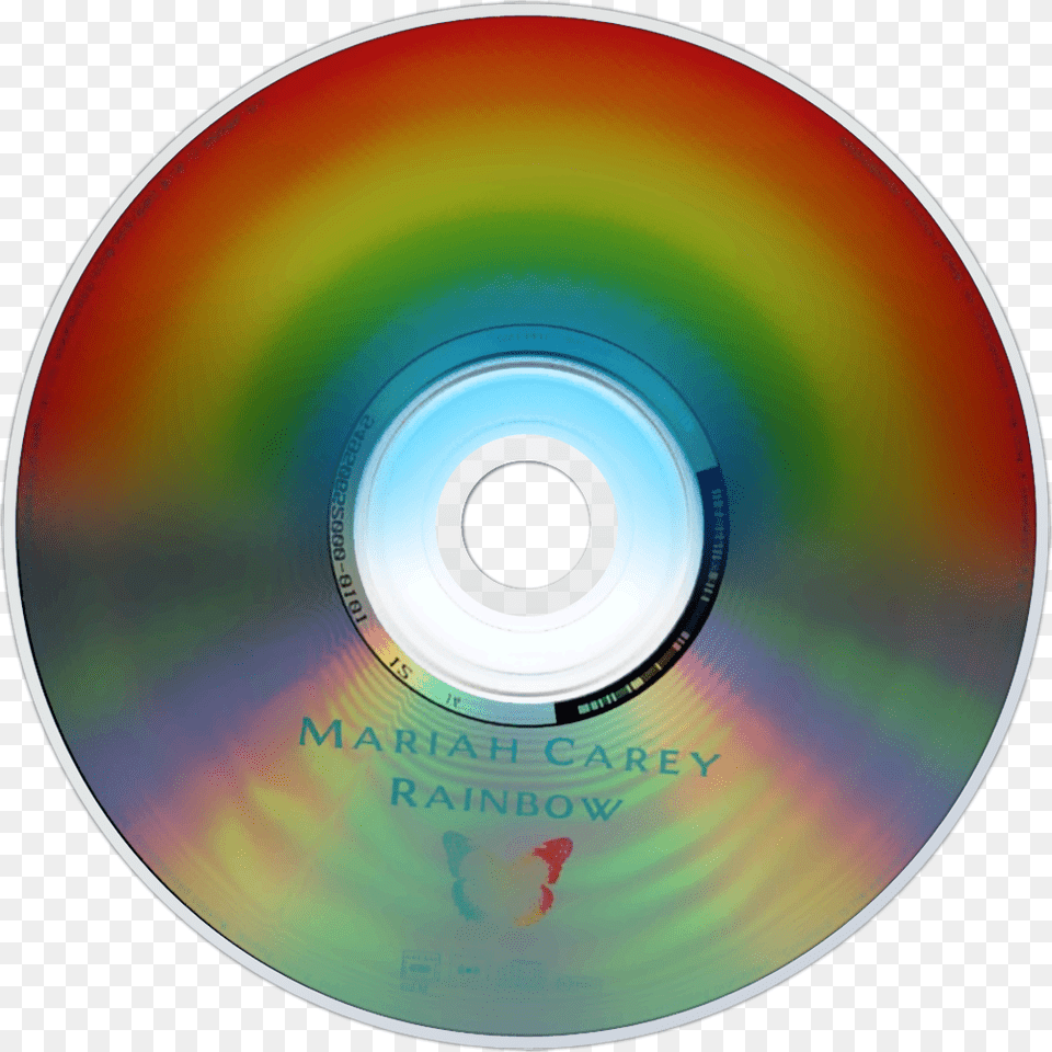 Cdart Artwork Mariah Carey Rainbow Album Cd, Disk, Dvd Free Png