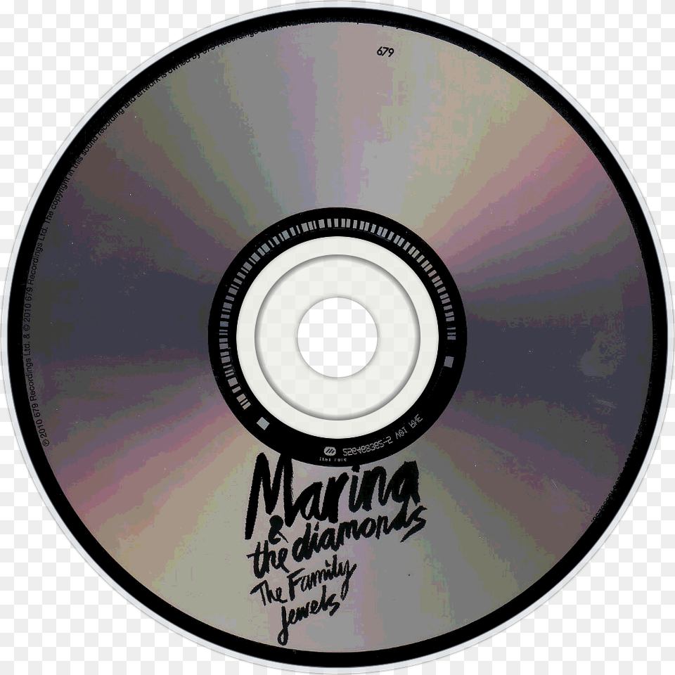 Cdart Artwork Marina And The Diamonds, Disk, Dvd Free Transparent Png