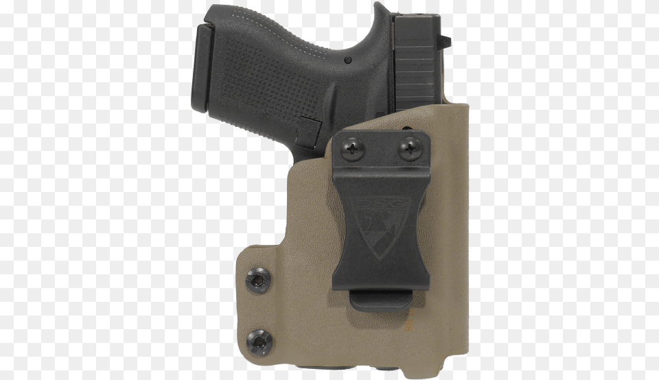 Cdc Holster Glock 42 W Tlr6 Right Hand E2 Tan Cdc, Firearm, Gun, Handgun, Weapon Free Png Download