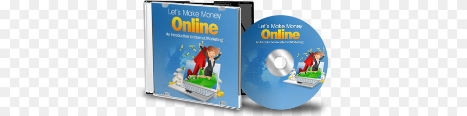 Cdcase Let39s Make Money Online An Introduction To Internet, Disk, Dvd, Boy, Child Free Png