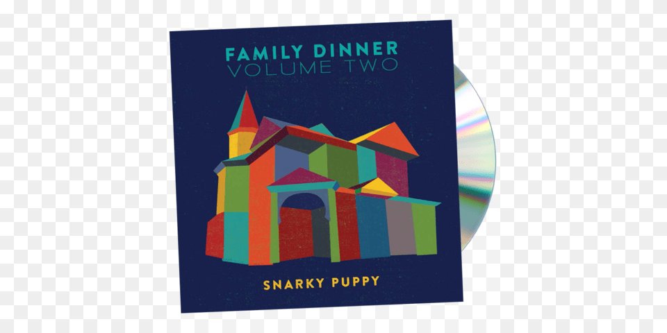 Cddvd Snarky Puppy Family Dinner Volume, Advertisement, Poster, Business Card, Paper Png Image