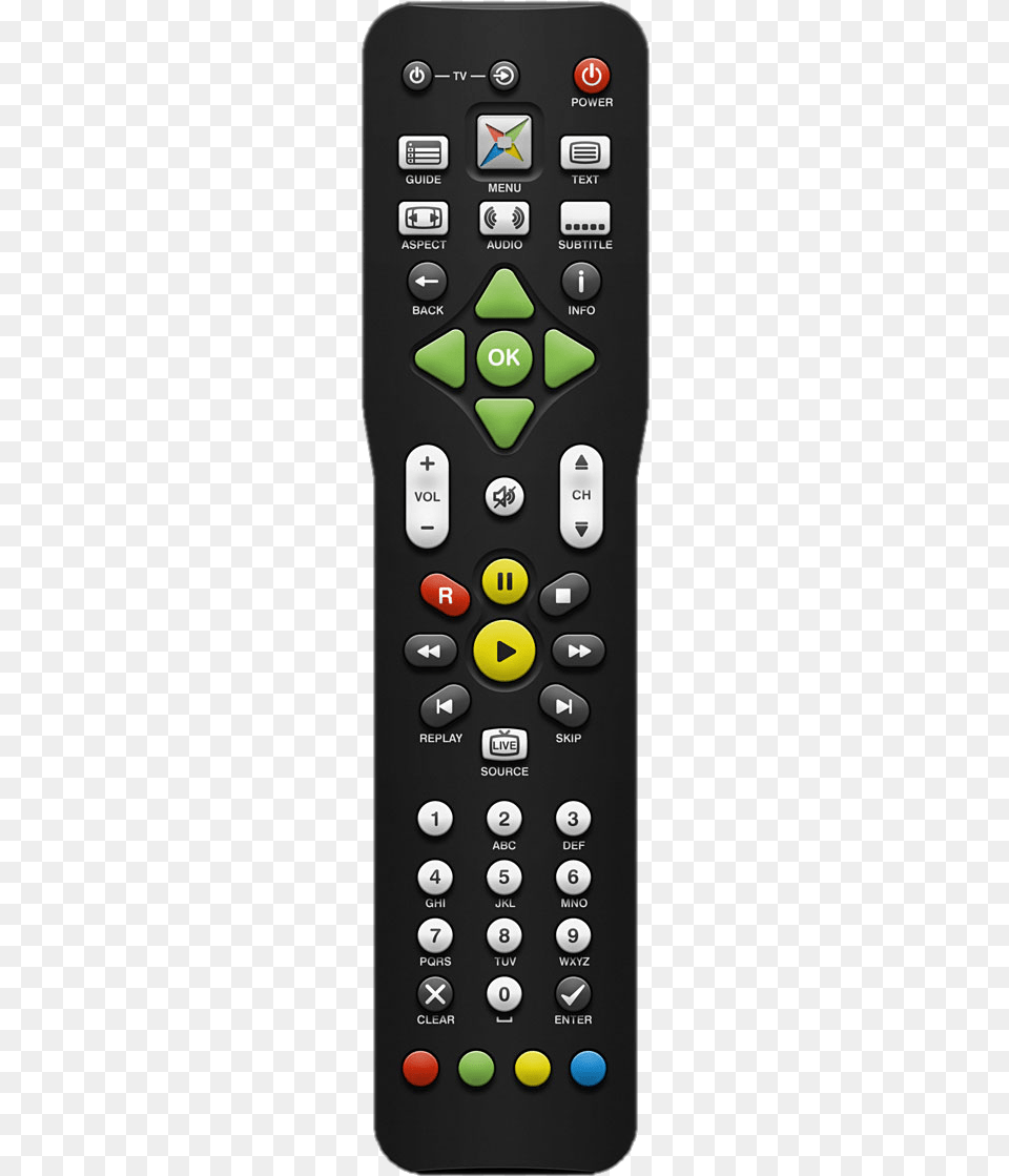 Cdigos De Control Universal Rca, Electronics, Remote Control, Electrical Device, Switch Free Png Download