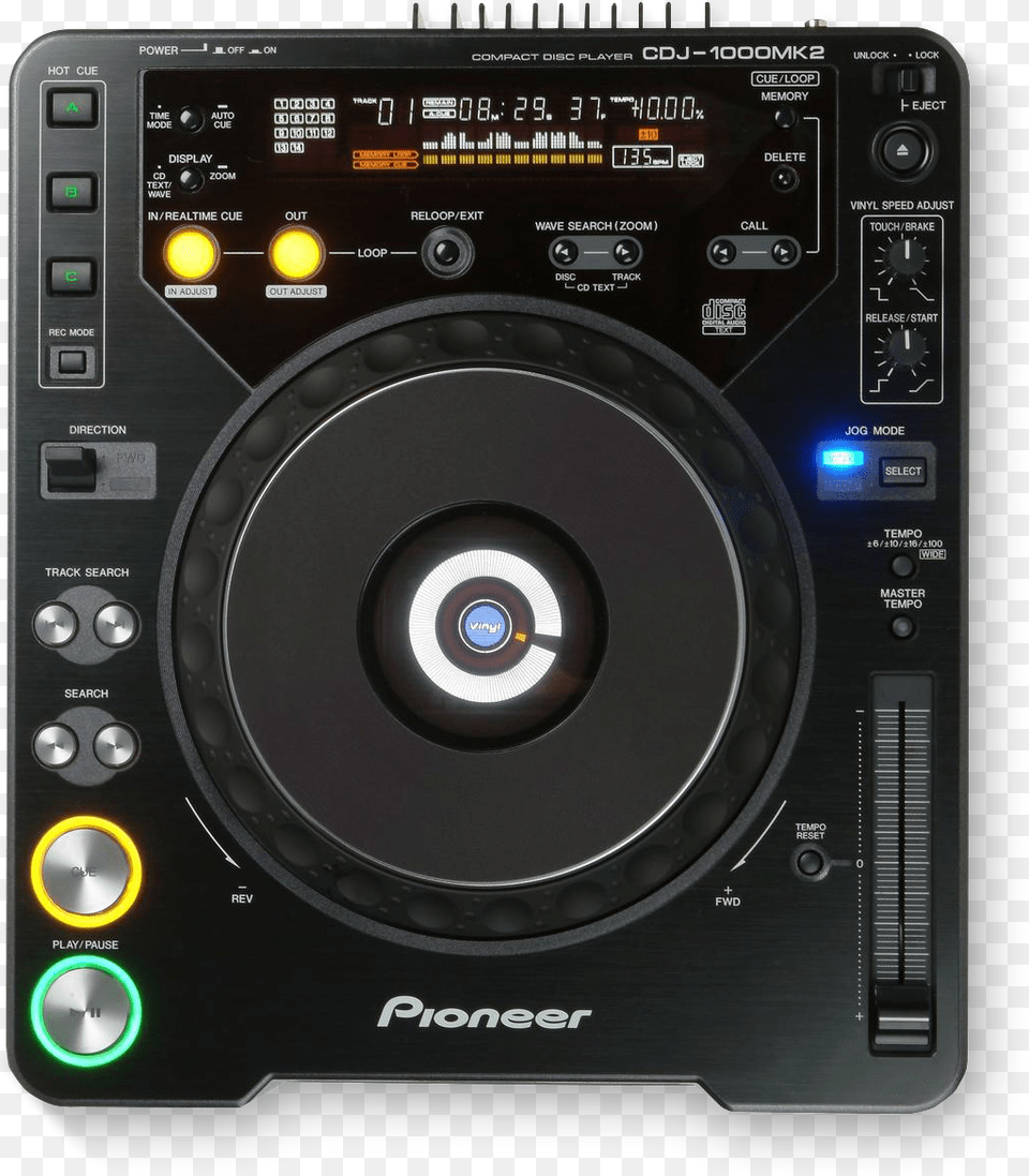 Cdj Pioneer 1000, Cd Player, Electronics, Camera, Electrical Device Free Transparent Png
