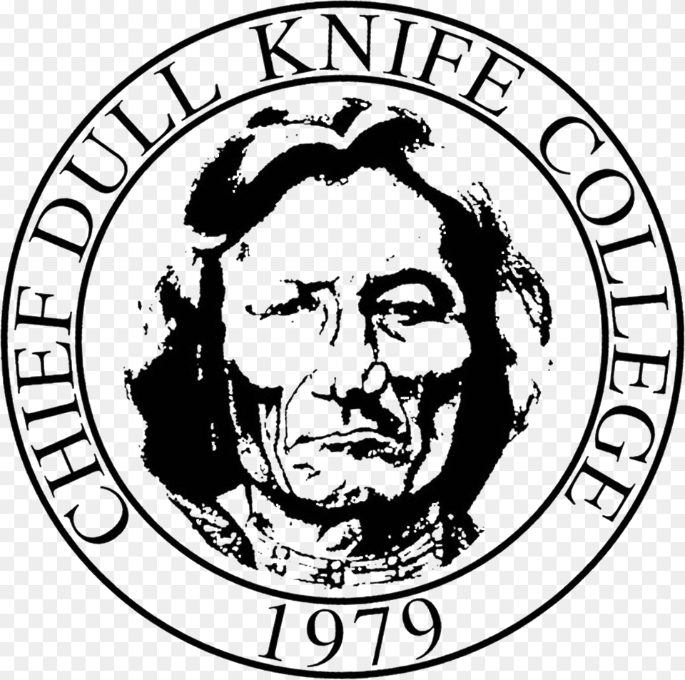 Cdkc Logo Chief Dull Knife College, Adult, Male, Man, Person Free Png Download