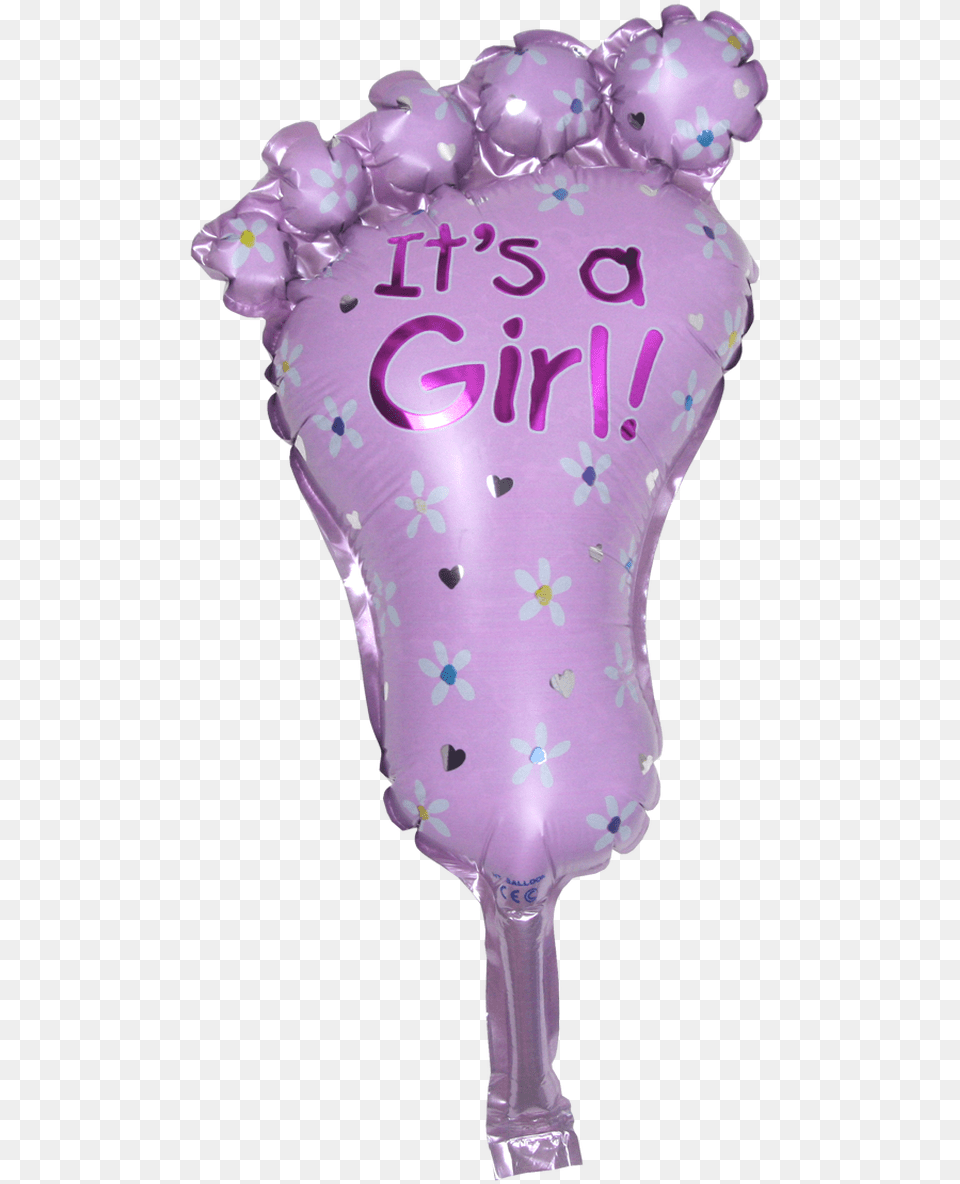 Cdn2 Bigcommerce Inch Baby Girl Footprint Bachelorette Party, Balloon, Person, Purple Png Image
