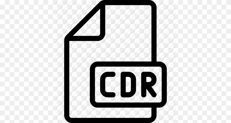 Cdr Coreldraw Document Icon, Bus Stop, Outdoors, Symbol, Number Free Png