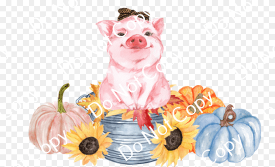 Cds Print N Cut Ready To Apply Fall Domestic Pig, Animal, Canine, Dog, Mammal Free Png Download