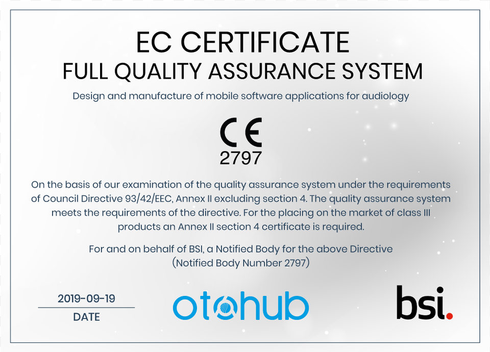Ce Certificate Otohub Bsi Group, Advertisement, Poster, Text Free Transparent Png