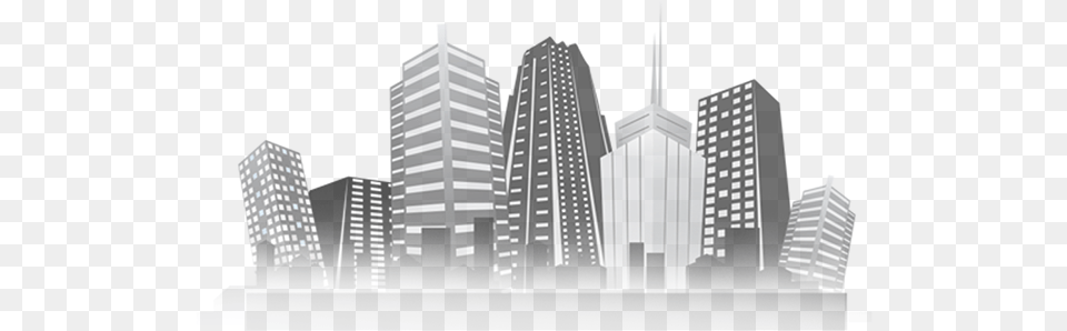 Cebu City Building Silhouette Vector, Architecture, Skyscraper, Metropolis, Housing Png Image