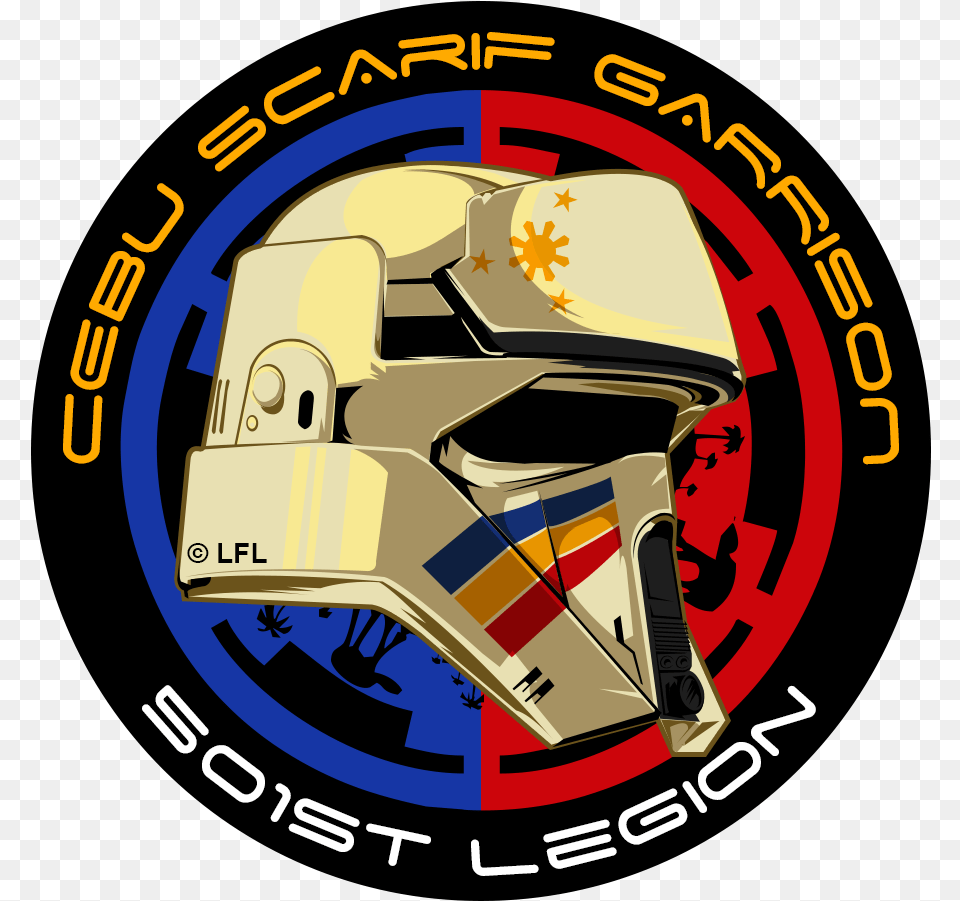 Cebu Scarif Garrison U2013 501st Legion Football Face Mask, Helmet, Bulldozer, Machine, Emblem Png