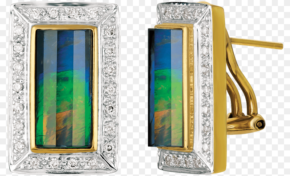 Cecelia 14k Yellow Gold Diamond Earrings By Korite Emerald, Accessories, Gemstone, Jewelry, Earring Free Png