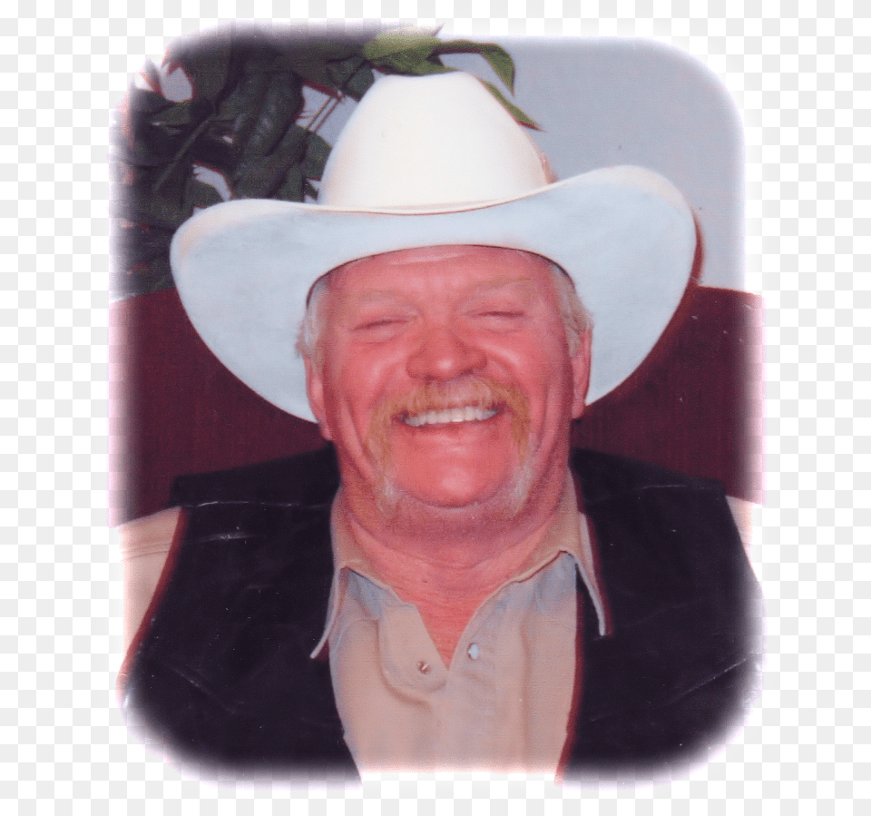 Cecil Leon Hudson From Sperry Oklahoma, Hat, Clothing, Cowboy Hat, Person Free Transparent Png