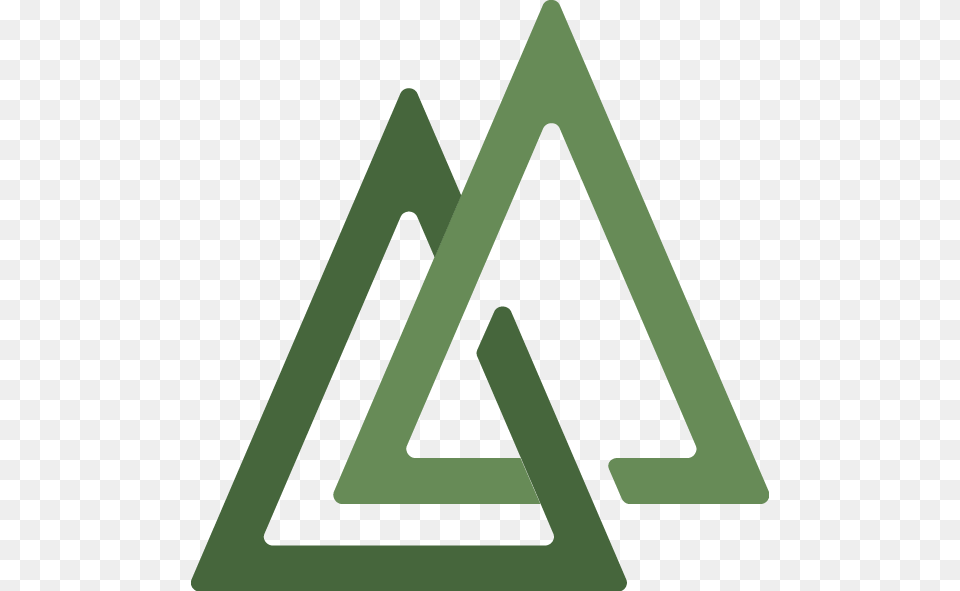 Cedars Logo No Words Sign, Triangle, Symbol Free Transparent Png
