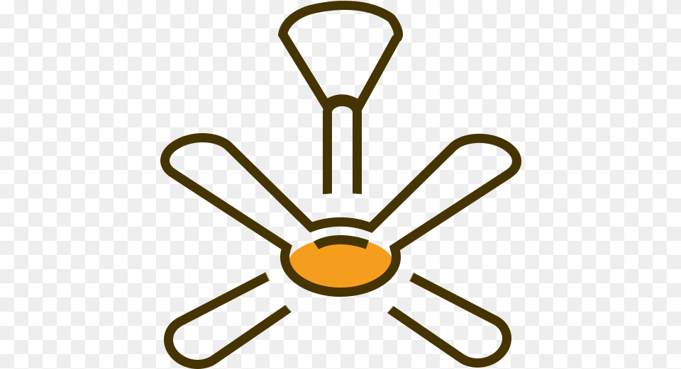 Ceiling Fan Icon, Appliance, Ceiling Fan, Device, Electrical Device Png Image