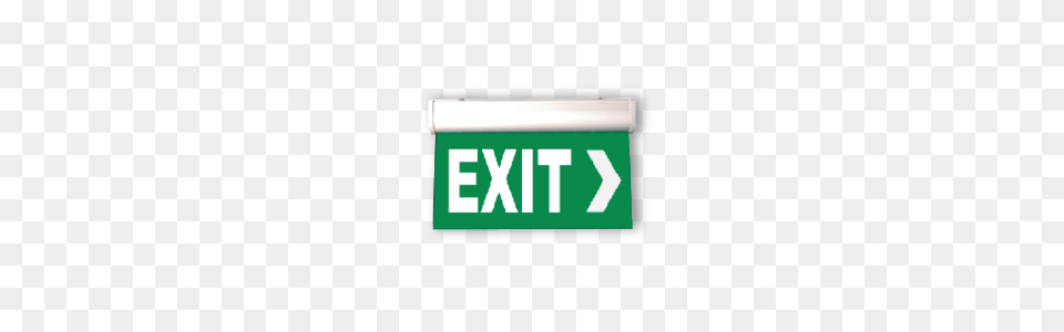 Ceiling Mountedled Exit Sign With Arrow, Symbol, First Aid Free Png