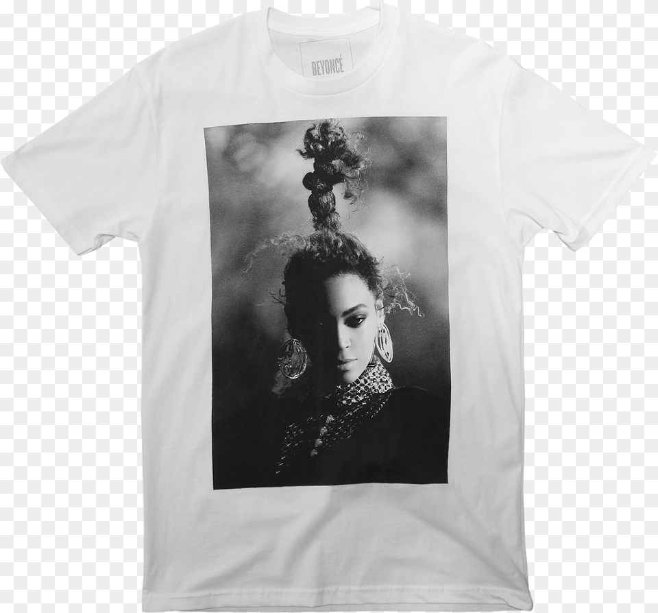 Celeb News Beyonce Releases Lemonade Anniversary Pic Monochrome, Clothing, T-shirt, Shirt, Adult Png Image
