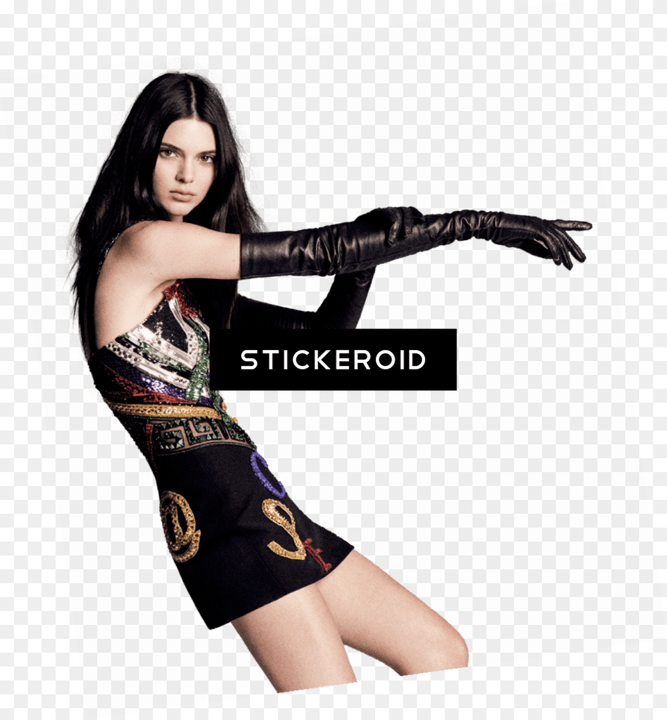 Celebr Jenner Kendal, Adult, Clothing, Female, Glove Free Png